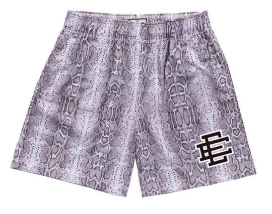 eric emanuel snake skin summer shorts