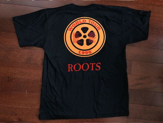 Vintage 1996 Sepultura Roots World Tour T-Shirt, Sepultura T-Shirt, Sepultura T-Shirt
