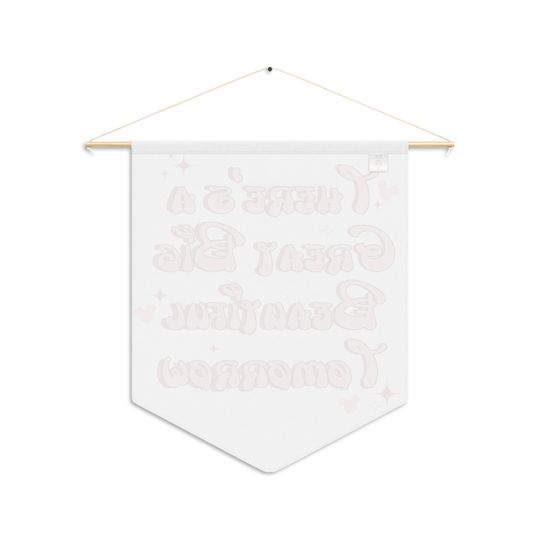 There's a Great Big Beautiful Tomorrow Wall Pennant | Disney Wall Decor