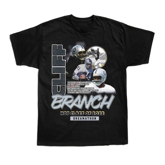 Vintage Cliff Branch Shirt, Davante Adams Cliff Branch T-Shirt