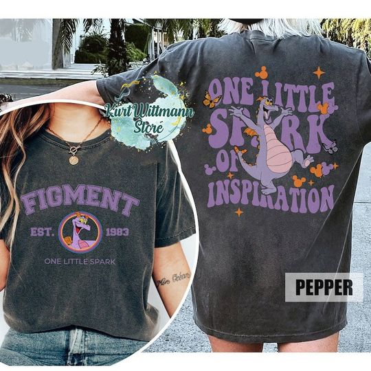 Vintage Disney Figment  Color Shirt