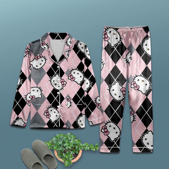 Hello Kitty Christmas Pajama Set, Hello Kitty Pajamas