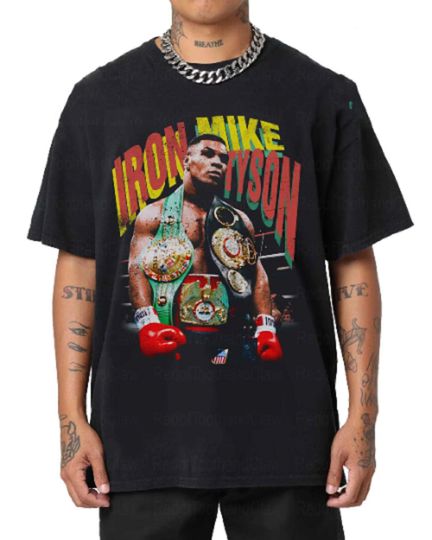 Mike Tyson Retro Inspired T-Shirt