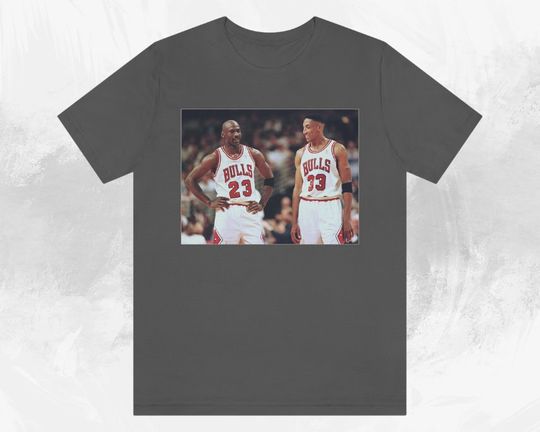 Michael Jordan Scottie Pippen Shirt | Unisex Mens Womens Cotton