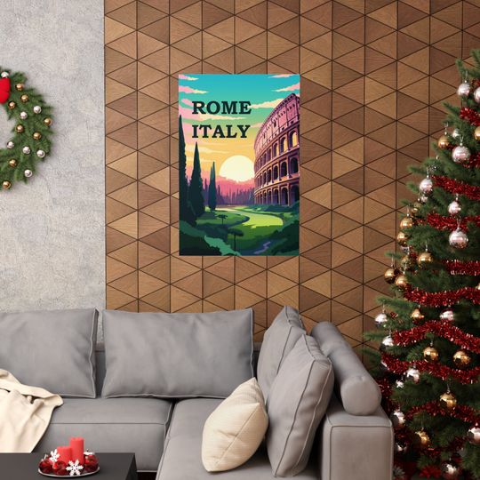 Rome, Italy Premium Matte Vertical Posters
