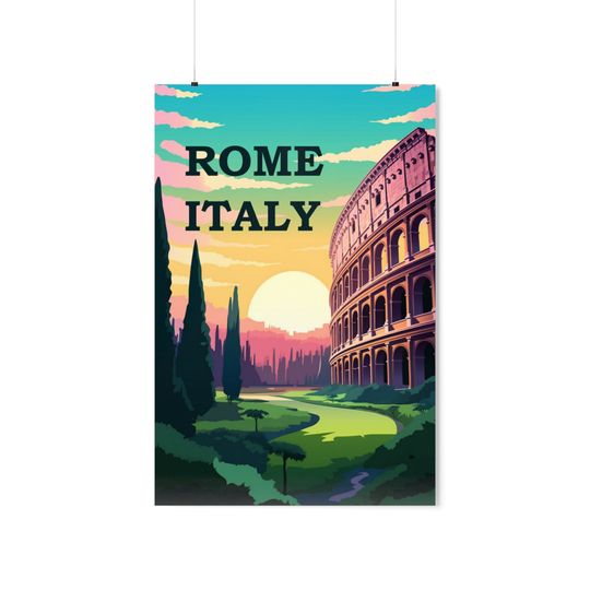 Rome, Italy Premium Matte Vertical Posters