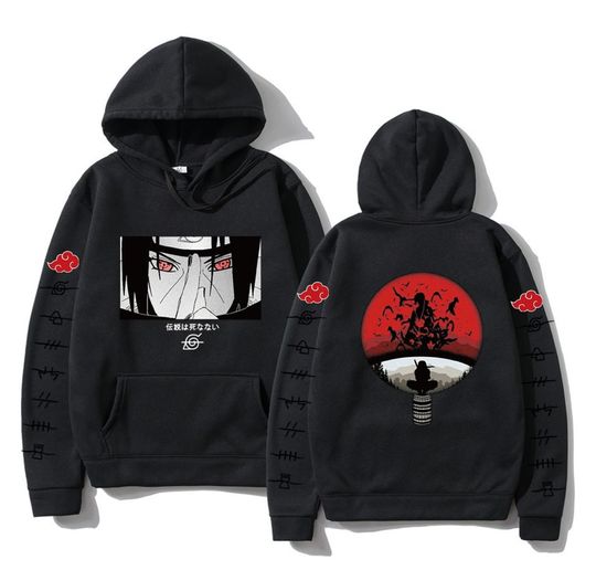 Itachi Uchiha 3D Printed Hoodie