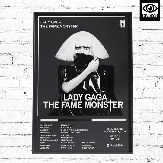 Ld gaga - The Fame Monster Poster