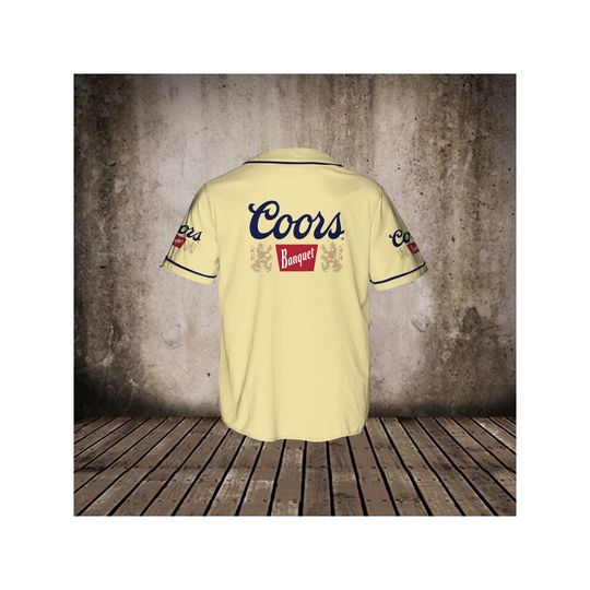 CCOORS Banquet Baseball Jersey, Beer Lovers