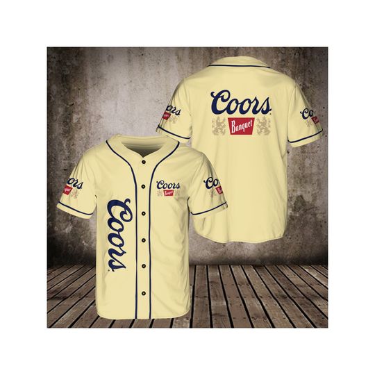 CCOORS Banquet Baseball Jersey, Beer Lovers