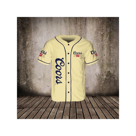 CCOORS Banquet Baseball Jersey, Beer Lovers