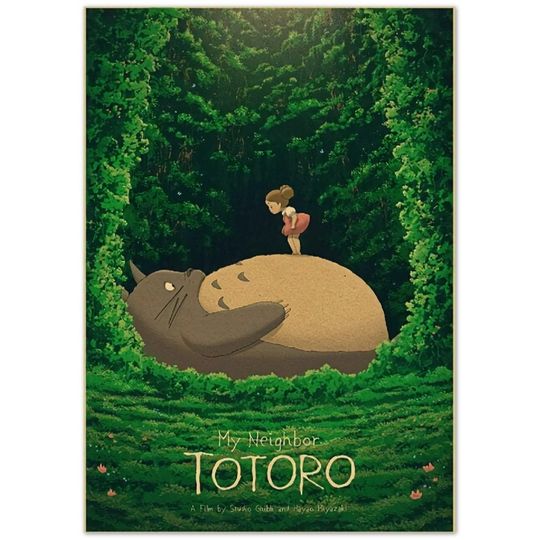 My Neighbor Totoro Vintage Poster