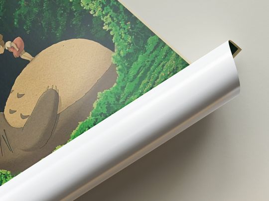 My Neighbor Totoro Vintage Poster