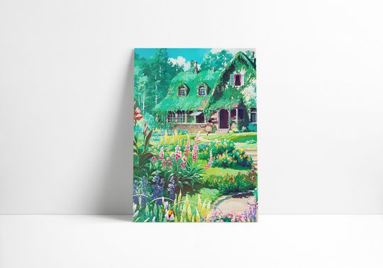 Studio Ghibli Poster, Anime Poster