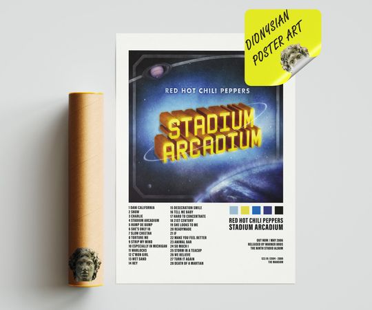 Red Hot Chili Peppers, Stadium Arcadium Poster | Album Cover Poster