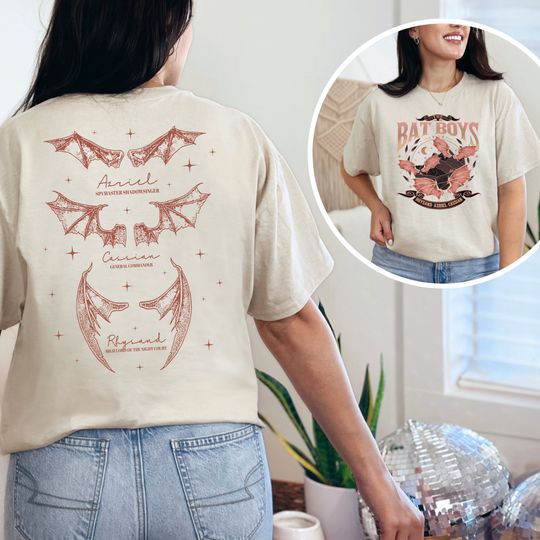 The Bat Boys Shirt, ACOTAR Merch, Night Court Illyrians Tee