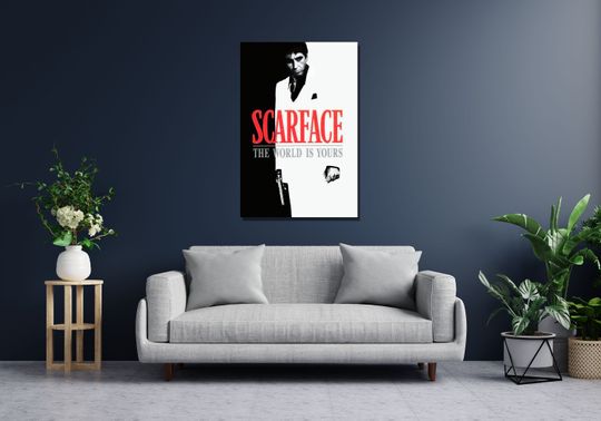 Scarface Poster Al Pacino Movie Poster