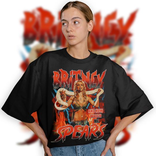 Limited Britney Spears Vintage T-Shirt, Graphic T-shirt