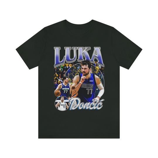 Luka Doncic Vintage Style 90s / Dallas Texas Basketball / Unisex t-shirt