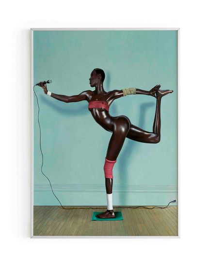 Grace Jones Island Life Print  photo, Premium Quality Poster