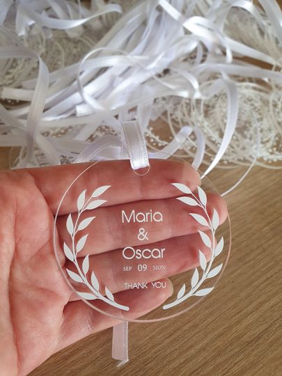 Personalized Family Christmas Ornament: Acrylic Holiday Keepsake