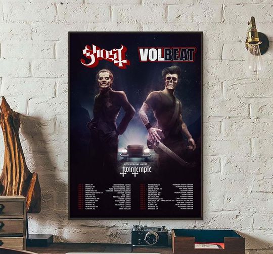 Ghost Tour North America 2022, Ghost Tour Concert Poster