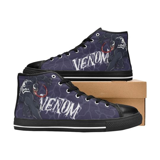 Venom High Top Canvas Shoes, We Are Venom High Top Sneakers