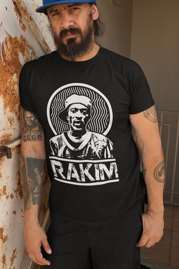 Rakim Old School Hip Hop T-Shirt Tee 90s Rap Shirt