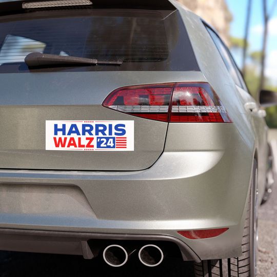 Harris Walz Car Magnet, Harris Walz Bumper Magnet