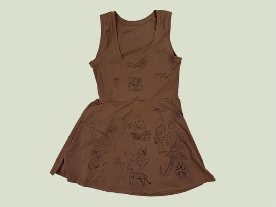 Animal Kingdom Athletic Tennis Dress for Women