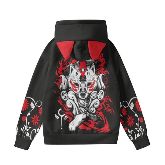 Unisex Cat Ear Hoodie Sweatshirts
