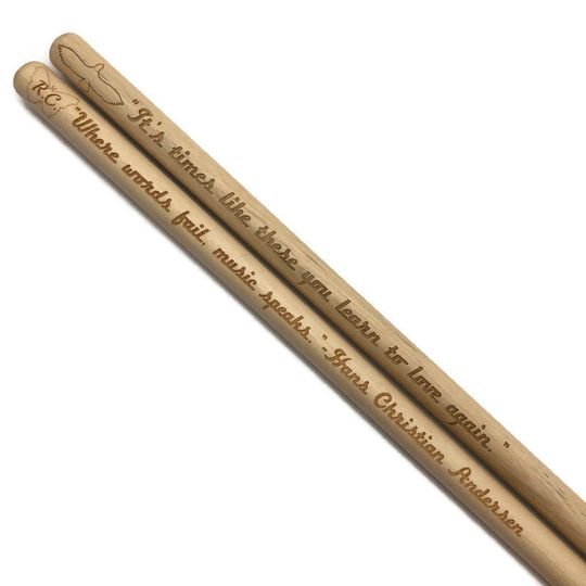 Personalized Engraved Drumsticks