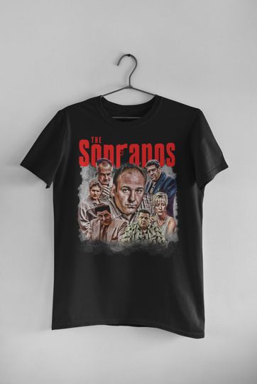 The Sopranos t shirt, classic tv show, 2000s, Tony Soprano t shirt