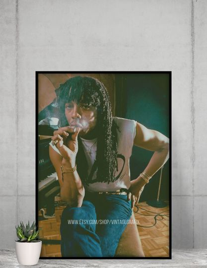 Rick James Wall Art Poster