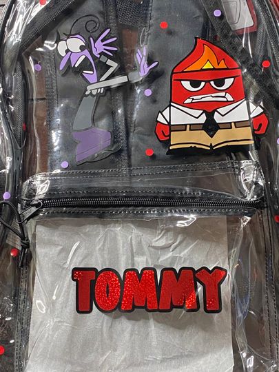 Inside Out Transparent Backpack