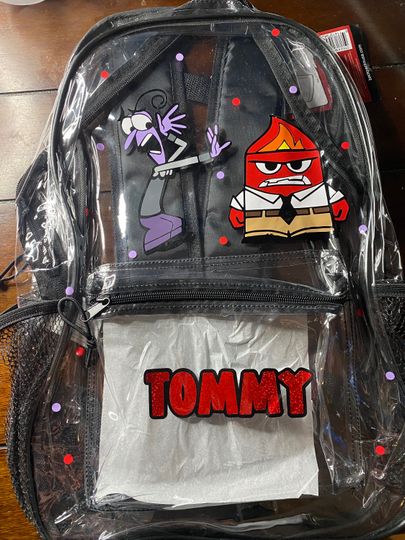 Inside Out Transparent Backpack