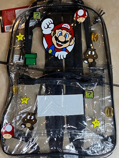 Super Mario Clear Backpack