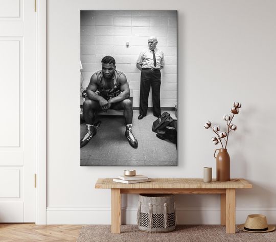 Mike Tyson - Cus D'Amato, Mike Tyson Boxing Poster