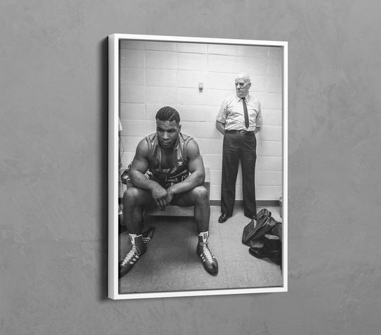 Mike Tyson - Cus D'Amato, Mike Tyson Boxing Poster