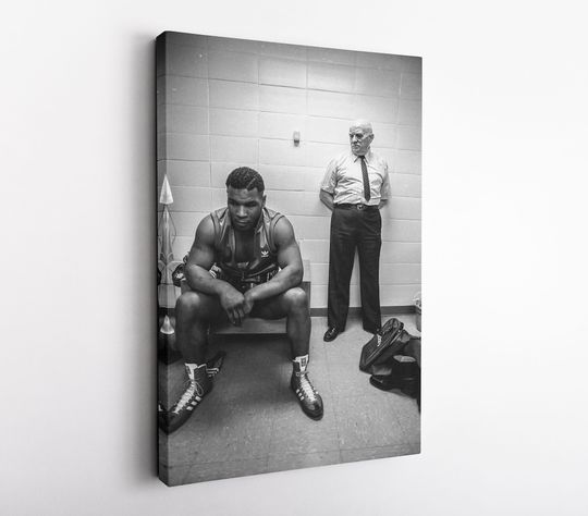Mike Tyson - Cus D'Amato, Mike Tyson Boxing Poster