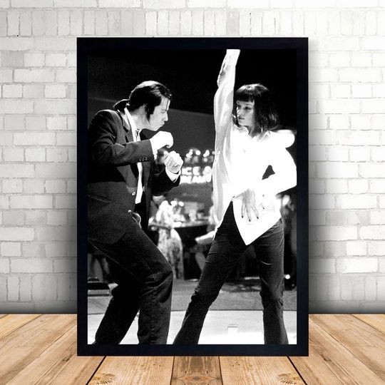Pulp Fiction Movie Poster, Wall Art