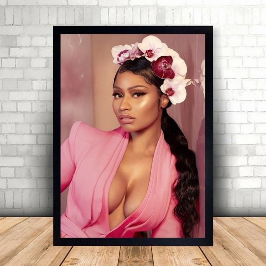 Nicki Minaj Music Poster, Nicki Minaj New Album Wall Art