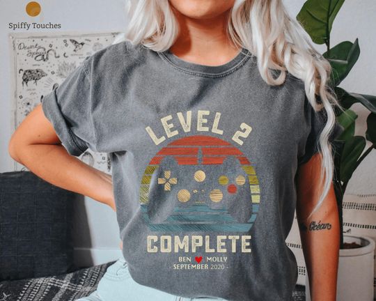 Comfort Colors 2 Year Anniversary Gift For Husband wife