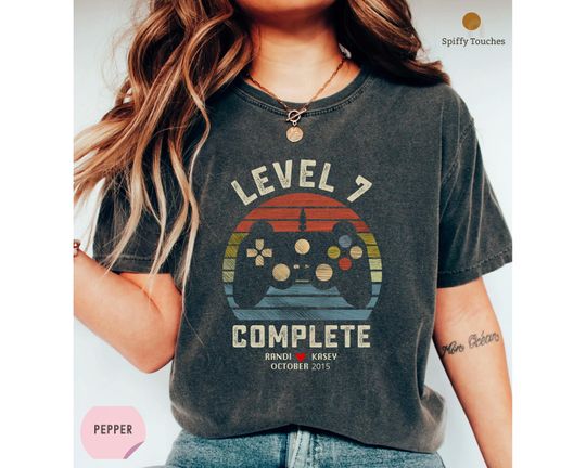 Comfort Colors 2 Year Anniversary Gift For Husband wife