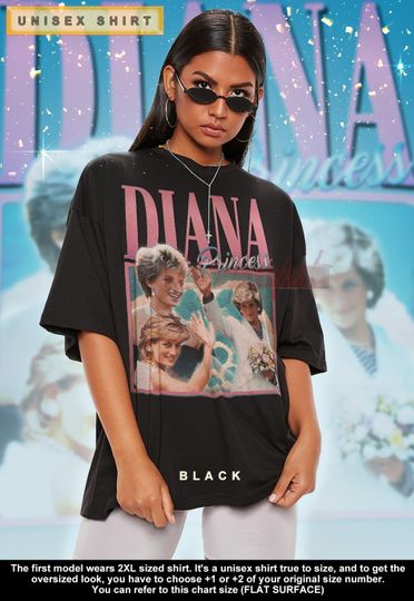 PRINCESS DIANA Vintage T-shirt