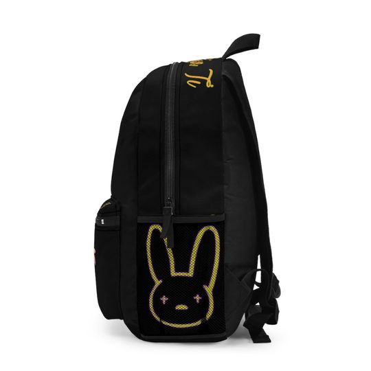 Bad Bunny BackPack Back to School (Black)