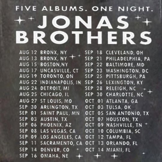 Jonas Brothers Tour 2023 Retro Shirt