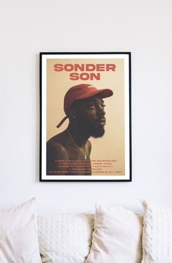 Brent Faiyaz - Sonder Son Tracklist Album Poster