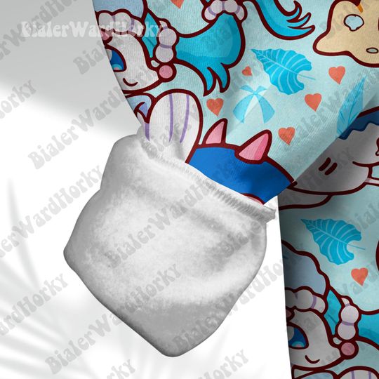 Tropical Summer Hoodie: Anime Paradise Sweatshirt