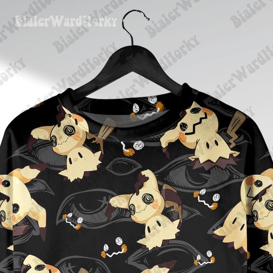 Mimikyu Hoodie Sweatshirt: Shadow Cat Ghost Anime Sweatshirt